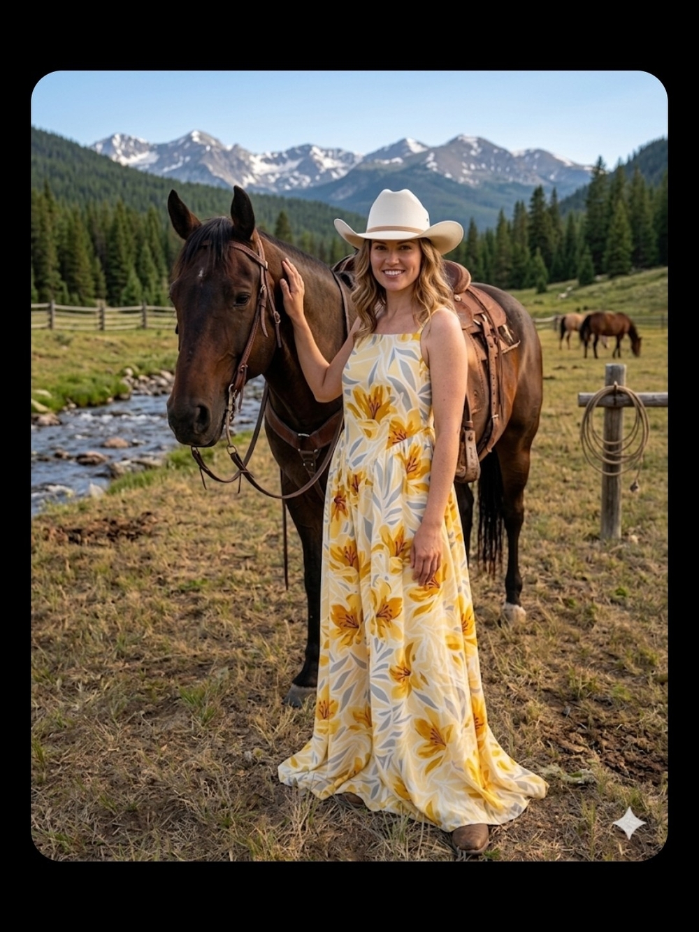 Patrons of Peace Yellow Floral Maxi Dress